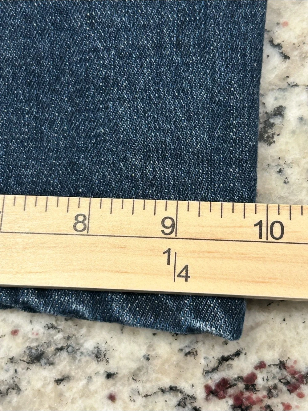 Eddie Bauer Premium Denim Relaxed Blue Plaid Flannel Lined Blue Jeans 38/30 Men